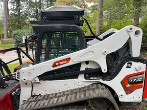 Bobcatts T770 Compact Track Loader equipped with a forestry mulcher is a powerful land-clearing machine designed - Product Image 6