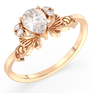 Reyes 925ที่สง่างามเงินสเตอร์ลิงหรูหราเครื่องประดับที่ดี VVS Moissanite ตัดยอดเยี่ยมแหวนหมั้นสำหรับผู้หญิงของขวัญแต่งงาน - Product Image 6