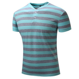 Classic Style Custom Made Plain for Shirts for Adult Men-Canvas Fabric Anti-Wrinkle Short Sleeve Golf & <b>Running</b> Sports Top - Product Image 2