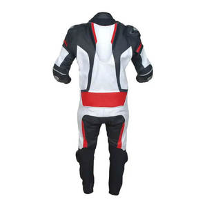 Traje de Motociclismo de Invierno Unisex, Impreso, Transpirable, de Cuero Genuino, Resistente al Viento, para Carreras de Autos - Product Image 3