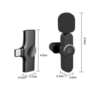 <b>Wireless</b> Lavalier <b>Microphone</b> for Android Cell Phone for Clear Audio Recording - Product Image 2