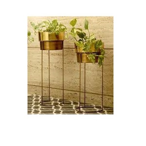 Venta al por mayor de macetas de flores de metal macetas decorativas para el hogar al aire libre para suministros de jardín estilo de granja - Product Image 3