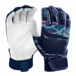 Guantes de bateo de béisbol profesionales de alta calidad a bajo precio directo de fábrica Material de cuero más vendido a granel - Product Image 1