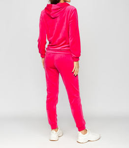 Haute qualité Jogging Crop survêtement en gros deux pièces ensembles polaire femmes survêtement femmes hiver survêtement - Product Image 4