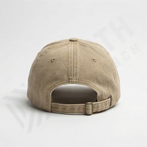 Gorras de Béisbol Deportivas Estilo Streetwear con Lavado Ácido, Logotipo Bordado Personalizado, Lona Común, Ajustables, Unisex, Alta Calidad, MOQ Bajo - Product Image 2