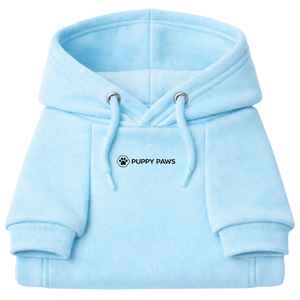 Dog Hoodie Baby Blue Soft <b>Fleece</b> Pet Sweatshirt With Hood Cozy Warm Pullover Winter Wear For Small Medium Dogs Outdoor - Product Image 6