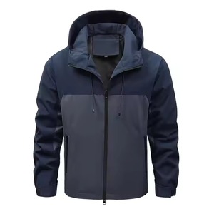 En stock veste imperméable monocouche extérieure coupe-vent respirante randonnée en montagne 10000mm veste rigide résistante à l'eau - Product Image 6
