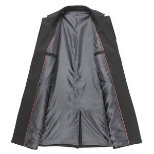 Meilleure vente Hommes longue laine mouton veste bouton coupe-vent réversible écologique réglable caractéristiques nouveau Design en gros - Product Image 4