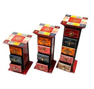 Antique Home Decorative Hand-Painted Boxes <b>Party</b> <b>Supplies</b> Decorative Items - Product Image 1