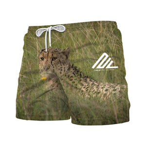 Wholesale Custom Solid Eco-Friendly <b>Men's</b> Quick Dry Waterproof Polyester Beach Swim <b>Shorts</b> - Product Image 1