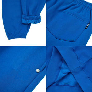 ชุดกีฬาสำหรับทุกเพศชุดวอร์มแขนยาวมีฮู้ดและกางเกงขายาวผ้าฝ้ายออร์แกนิกชุดกันหนาวชุดเป็นมิตรต่อสิ่งแวดล้อม - Product Image 3