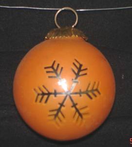 Grands ornements en verre de Noël suspendus rouges pour les décorations de fête - Product Image 5