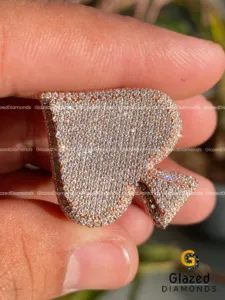 Meilleure Qualité Iced Out Bling VVS Moissanite Diamant As De Pique Bague Hip Hop Pour Homme - Product Image 5