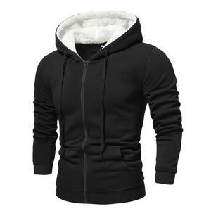 Top Treading Design Venta Oem Hood en lana 100% Sudaderas con cremallera de algodón Sudaderas con capucha con cremallera cómoda de impresión larga personalizada - Product Image 1
