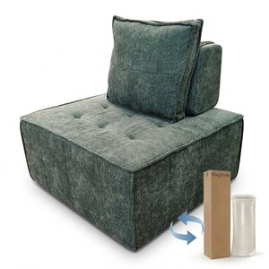 โรงงานเฟอร์นิเจอร์ โซฟาโมดูลาร์แบบโมเดิร์น  แบบไม่มีที่วางแขน  แบบนั่งพักผ่อน  บรรจุภัณฑ์สุญญากาศ สำหรับห้องนั่งเล่น - Product Image 1