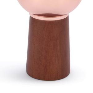 Luxury Rose Gold Metal & <b>Wooden</b> Bakhoor Incense <b>Burner</b> With Modern Lid Design Arabic Middle Eastern Home Decor Gift - Product Image 6
