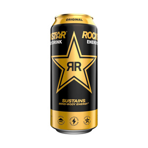 Rockstar เครื่องดื่มชูกำลังเครื่องดื่มแบบทรอปิคอลฝรั่ง12แพ็ค500มล. ปราศจากน้ำตาลไม่มีคาเฟอีนพลังงานเครื่องดื่ม - Product Image 3