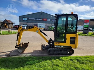 รถขุดขนาดเล็กมือสอง JCB 16C-1 มินิเอ็กซ์คาเวเตอร์ - Product Image 5