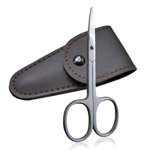 Ciseaux à cuticules de qualité supérieure pour usage domestique et professionnel en salon, 9,3 cm, acier inoxydable. - Product Image 1