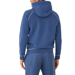 2025 vente en gros personnalisé votre Logo sweats à capuche décontractés hiver chaud à manches longues grande taille hommes sweats à capuche pour vêtements de rue - Product Image 2