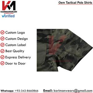 Chemise de paintball pour hommes, manches courtes, légère, tricotée, formelle, performance, golf, extérieur, UPF 50+, active - Product Image 6