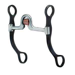 Cómodas brocas de acero inoxidable para mejillas completas con brocas anchas para montar a caballo hechas en Pakistán Productos ecuestres Horse Bits OEM - Product Image 6