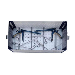 Juego de instrumentos ortopédicos manuales de acero inoxidable de grado quirúrgico para cirugía de columna lumbar marca CE Paquete de blíster autoclavable MOL - Product Image 2