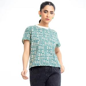 Camiseta estampada de alta calidad para mujer, camiseta de alta calidad con tendencia superior, superventas, fácil de usar, camiseta para mujer con cosas suaves - Product Image 3