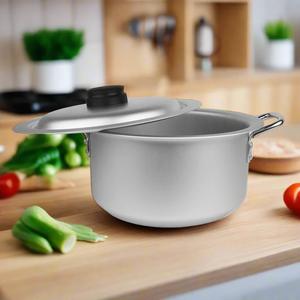 4 pièces ensemble de casseroles traditionnelles en aluminium écologique 20cm 26cm Silvano Design classique ustensiles de cuisine en métal pour cuisinière à gaz nouveau - Product Image 4