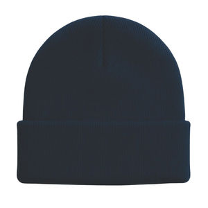 Bonnet d'hiver bleu marine en acrylique et chenille brodé, pour HBCU, Sororité grecque Divine Nine, avec logo personnalisé, respirant, pour la plage - Product Image 3