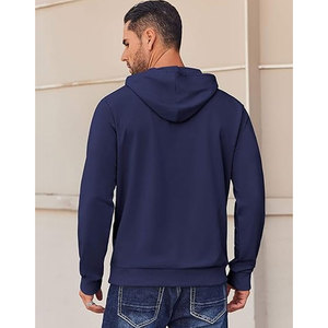 Custom Printed Fleece <b>Pullover</b> Hooded Sweatshirt Hoodies - Product Image 6