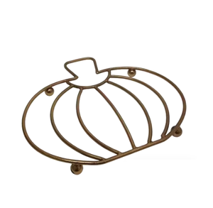 Unique <b>Metal</b> <b>Trivet</b> <b>Metal</b> Wire Made <b>Trivet</b> Modern Decorative Mats & Pads <b>Trivet</b> Kitchenware Warm Utensils Holder - Product Image 1