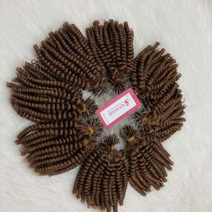 Extensions de cheveux naturels remy vierges pré-collées, en plastique nano ring I tip, couleurs personnalisées, nouvel arrivage - Product Image 1