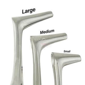 Spéculum nasal ORL en acier inoxydable, tailles enfant, nourrisson, petit, moyen, grand, outil de diagnostic médical pour examen ORL, chirurgical - Product Image 2