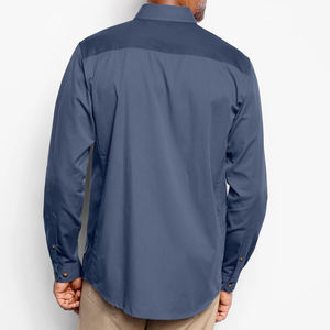 Camisas tácticas para hombres al aire libre casual manga larga botón Arriba fino transpirable caza trabajo suelto bolsillos en el pecho/camisas de caza - Product Image 5