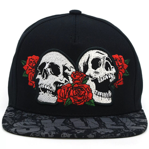 Gorra de béisbol de 6 paneles al por mayor caliente con Cierre trasero de hebilla metálica - Product Image 6