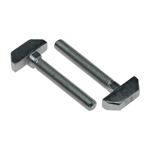 Boulons en T carrés M10 fabriqué en acier au carbone, grand, pièces - Product Image 2
