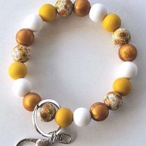 Bracelet manchette en perles faites à la main-Manchette pour femmes et filles - Product Image 1