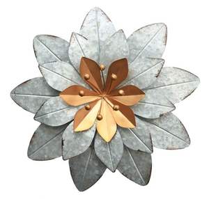 Top Selling Copper Antique <b>Flower</b> Shape <b>Wall</b> Art Luxury Indoor Home <b>Decoration</b> High Quality Long Lasting Finishing - Product Image 6