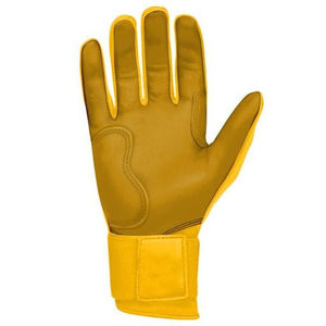 Guantes de bateo de béisbol personalizados OEM, puños largos, sublimación Premium, guantes de entrenamiento deportivo de cuero duraderos para hombres - Product Image 2