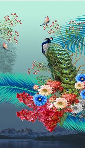 Alta calidad 100% poliéster Jacquard Terry tela personalizable Digital impreso Material tejido para cortinas escolares al por mayor - Product Image 3