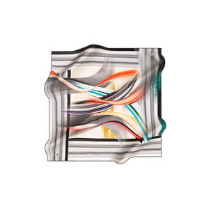 Bufanda Larga de Diseño con Estampado, 100% Seda Satén, Estilo Vintage - Product Image 1
