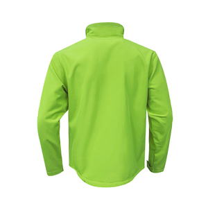 <b>Green</b> Sports <b>Mens</b> Softshell Windbreaker High Quality Clothing Wholesale Custom <b>Jacket</b> for man - Product Image 2
