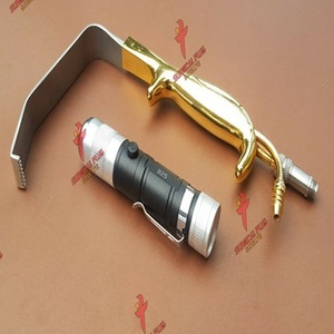Retractor de Senos Tebbetts de 15 cm x 36 mm con Fibra Óptica y Succión con Fuente de Luz - Product Image 1