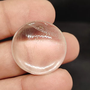 Cristal de Cuarzo Brasileño Natural, Cabujón, Hermosa Piedra Preciosa Suelta, Limpia y Hermosa - Product Image 1