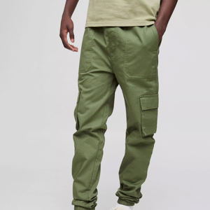 Factory Price Wholesale <b>Men's</b> <b>White</b> Jogger Sweat Pants for Fitness Workout or Casual Use <b>Men's</b> <b>Trousers</b> - Product Image 4