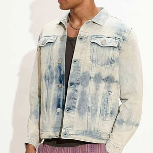 Hot Selling New Arrival <b>Men</b> <b>Denim</b> <b>Jackets</b> Wholesale <b>Men</b> Custom <b>Denim</b> <b>Jackets</b> <b>Denim</b> <b>Jackets</b> for <b>Men</b> - Product Image 2