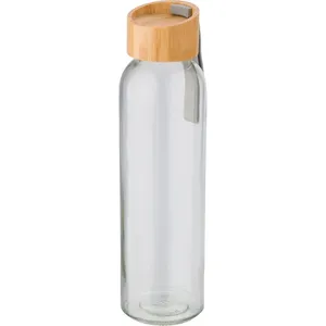 Bottiglia d'Acqua in Vetro da 500ml - Ecologica, Marca Marc, 100% Vetro Borosilicato - Product Image 2