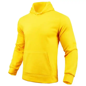Sudadera con capucha de algodón de material súper suave, ajuste de gran tamaño, sudaderas con capucha de color claro hechas a medida para hombres, productos de gran oferta, Sudadera con capucha - Product Image 1