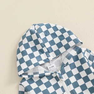 ชุดเซ็ตเสื้อฮู้ดและกางเกงวอร์มเด็กผู้ชายแบบสองชิ้น ผ้าทึบ กันลม ระบายอากาศได้ดี ซับเหงื่อ - Product Image 4